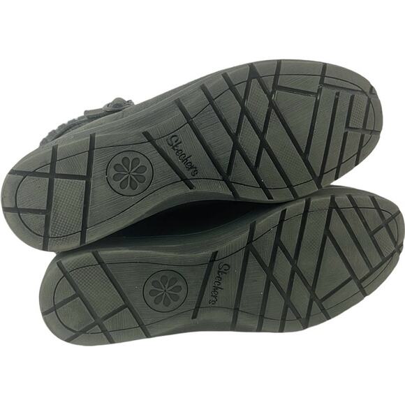 Skechers Women's Suede Ankle Boot 48625 Gray Size 9‎ - Picture 9 of 12